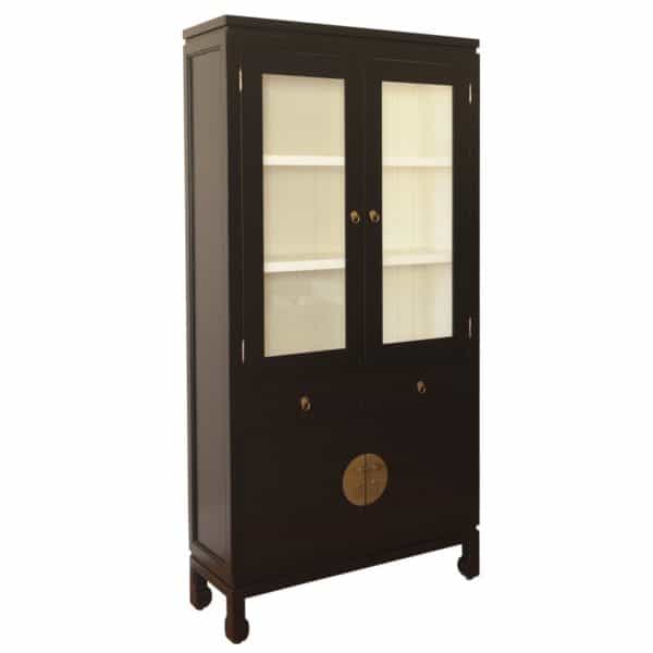 RE - Double Happiness Bookcase W Glass Doors - DS410